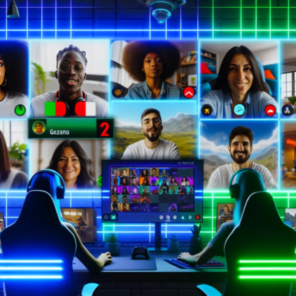 Wydarzenie społecznościowe graczy online