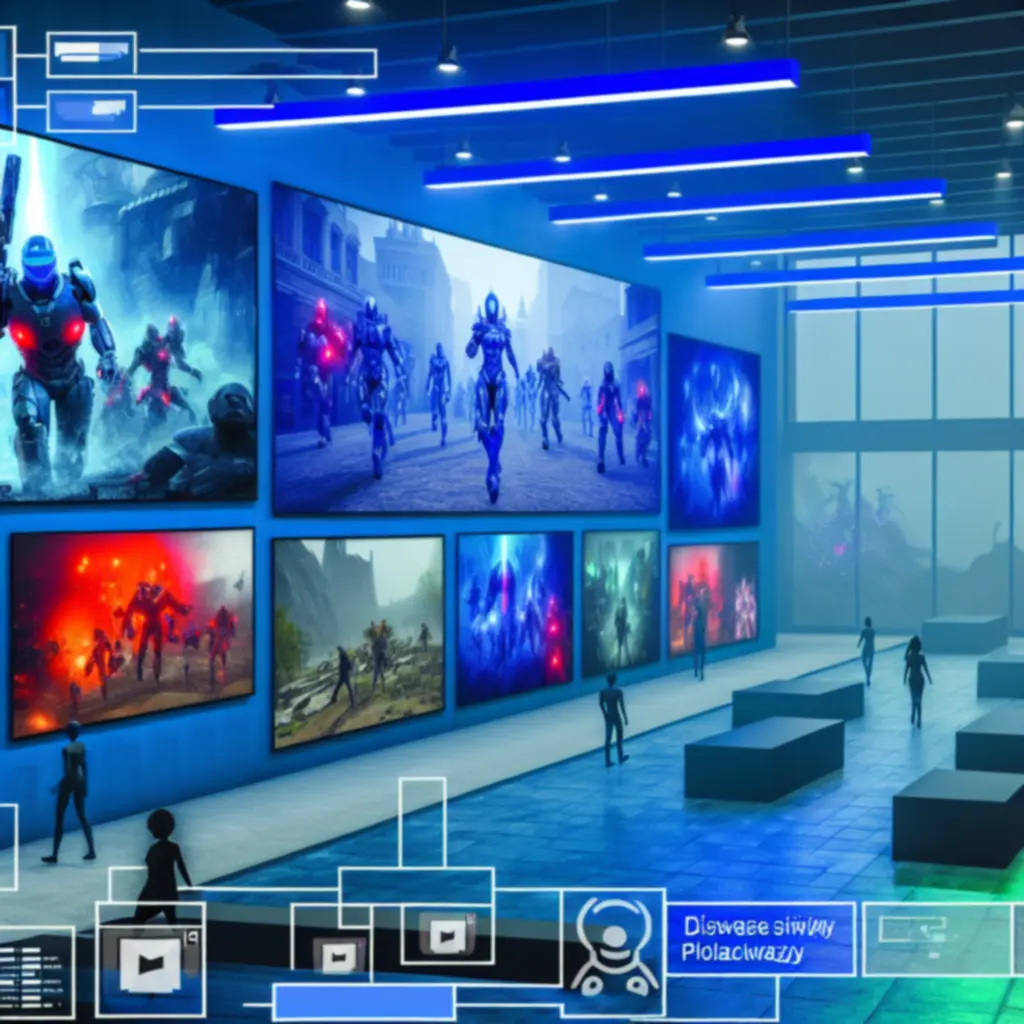 Zrzuty ekranu z dynamicznej rozgrywki w galerii graczy